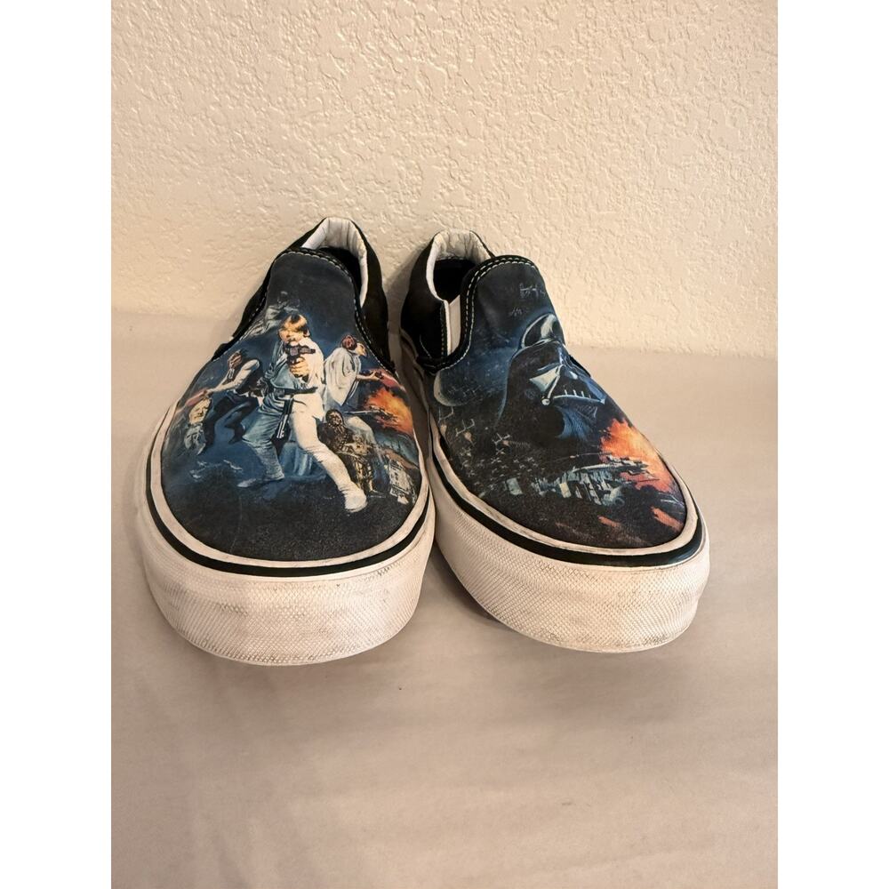 Collectible Star Wars Vans Slip On, A New Hope Men’s 9.5 US/Women’s 11 US - Picture 7 of 12